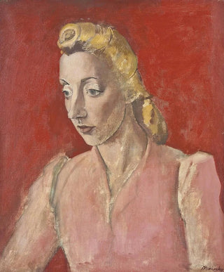 Bernard Meninsky - Woman with Golden Hair.webp