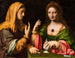 La Conversion de la Madeleine - Bernardino Luini — visning af kunstværket