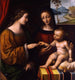 Le Mariage mystique de Sainte Catherine - Bernardino Luini — visning af kunstværket