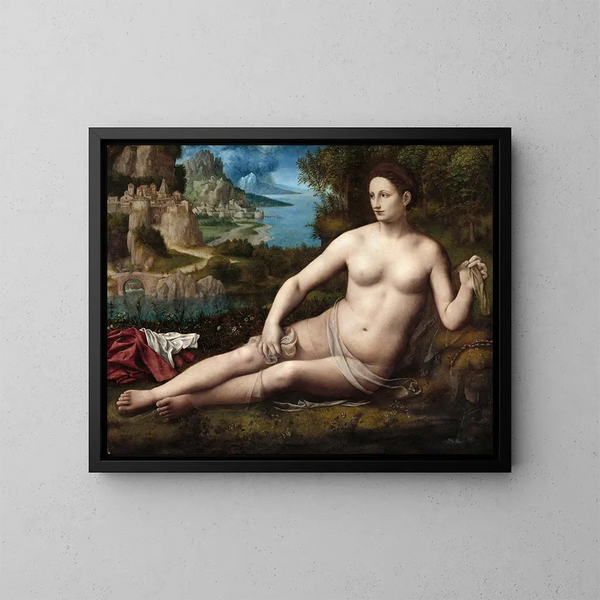 Vénus - Bernardino Luini — indrammet kunstværk på væggen