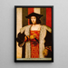 Reproduktion af maleriet af familien Trivulzio-adelens gentleman - Bernardino dei Conti