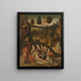 Lamentation du Christ - Bernardino di Bosio Zaganelli — indrammet kunstværk på væggen
