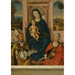 maleriet Den Madonna med barnet i herlighed med helgenerne Petrus og Katharina af Alexandria - Bernardino di Bosio Zaganelli