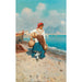 Sur la plage à Naples - Bernardo Hay — visning af kunstværket