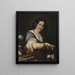 Bérénice - Bernardo Strozzi — indrammet kunstværk på væggen