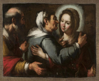 Visitation - Bernardo Strozzi — visning af kunstværket