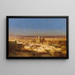 Vue du Caire - Bernhard Fiedler — indrammet kunstværk på væggen
