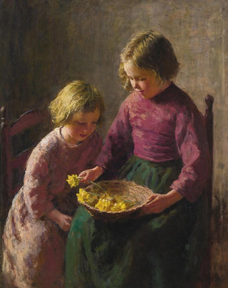 Le panier de fleurs - Bernhard Pothast — visning af kunstværket