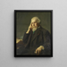 Albert Mrat 1840-1909 - Bernhard Störmann — indrammet kunstværk på væggen