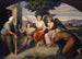 "De engle med Abraham" - Bernhard von Neher den Yngre — visning af kunstværket