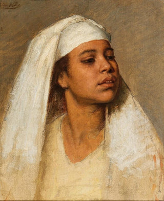 Portrait af en kopisk kvinde - Bertha Müller — visning af kunstværket