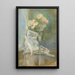 Anemoner rosa - Berthe Morisot — indrammet kunstværk på væggen