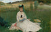Læsning - Berthe Morisot — visning af kunstværket