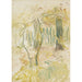 Undertræ - Berthe Morisot — visning af kunstværket