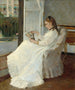 La sœur artiste à la fenêtre - Berthe Morisot — visning af kunstværket