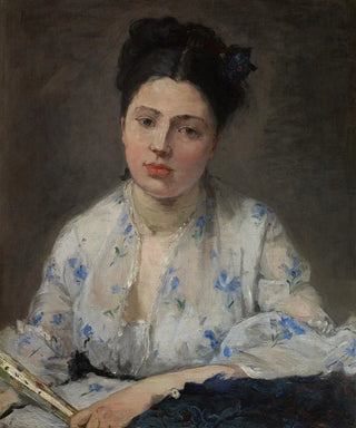 den unge kvinde - Berthe Morisot — visning af kunstværket