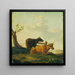 Bétail - Dionys van Dongen — indrammet kunstværk på væggen