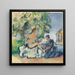 Bethsabée-maleri - Paul Cézanne — indrammet kunstværk på væggen