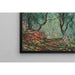 Reproduktion af maleriet Oliventræer i Moreno-haven - Claude Monet