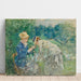 Reproduktion af maleriet Bois de Boulogne - Berthe Morisot