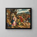 Adoration des bergers - Bonifacio Veronese — indrammet kunstværk på væggen