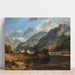 Reproduktion af maleriet Bonneville, Savoie - Joseph Mallord William Turner