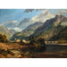 Reproduktion af maleriet Bonneville, Savoie - Joseph Mallord William Turner
