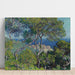 Reproduktion af maleriet Bordighera-maleri - Claude Monet