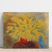 Reproduktion af maleriet af Bouquet de Mimosas au Pot Rouge - Moïse Kisling