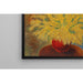 Reproduktion af maleriet af Bouquet de Mimosas au Pot Rouge - Moïse Kisling