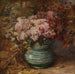 Bouquet de chrysanthèmes et de soucis - Olga Wisinger-Florian — vist i et interiør