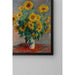 Reproduktion af maleriet Bouquet de tournesols - Claude Monet