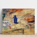 Reproduktion af maleriet Bouteilles bleues og kylling - James Ensor