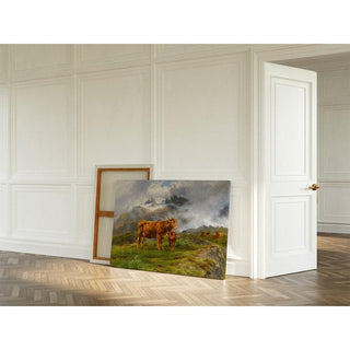 Bovins des Highlands - Rosa Bonheur | Reproduction Tableau Décoration murale affiche copie