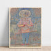 Reproduktion af maleriet Boy in Fancy Dress - Paul Klee