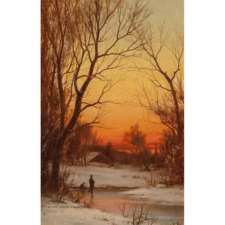 Bruce Crane - Sunset Woods and Pond.webp