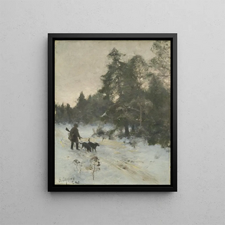 Bruno Liljefors - The Hunter.webp