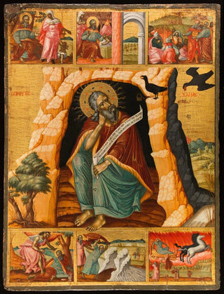 Bulgarian School - Scenes from the life of the prophet Elijah.webp
