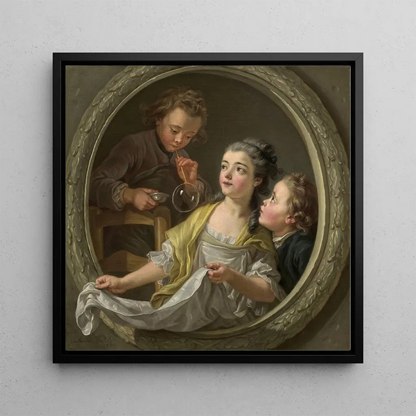 Bulles de savon - Charles Amde Philippe Van Loo