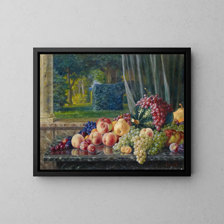 Burkhard Flury - Still Life With Fruits.webp