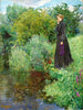 L sommer sidste år var tingene grønnere - Byam Shaw — visning af kunstværket
