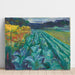 Reproduktion af maleriet Cabbage Field - Edvard Munch