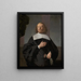 Portrait af Cornelis Jacobsz Groot - Caesar van Everdingen — indrammet kunstværk på væggen