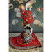 Reproduktion af maleriet Camille Monet-maleri i japansk kostume - Claude Monet