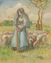 Le Berger - Camille Pissarro — visning af kunstværket
