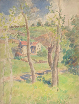 Landskabsmaleri - Camille Pissarro — visning af kunstværket