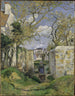 Landskabsmaleri fra Pontoise - Camille Pissarro — visning af kunstværket