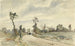 Louveciennes Route de Saint-Germain - Camille Pissarro — visning af kunstværket