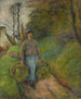 Landmandsmaleri med to høstakke (1) - Camille Pissarro — visning af kunstværket