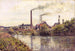 L'Usine à Pontoise - Camille Pissarro — visning af kunstværket